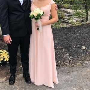 Christina Wu Blush Pink Dress